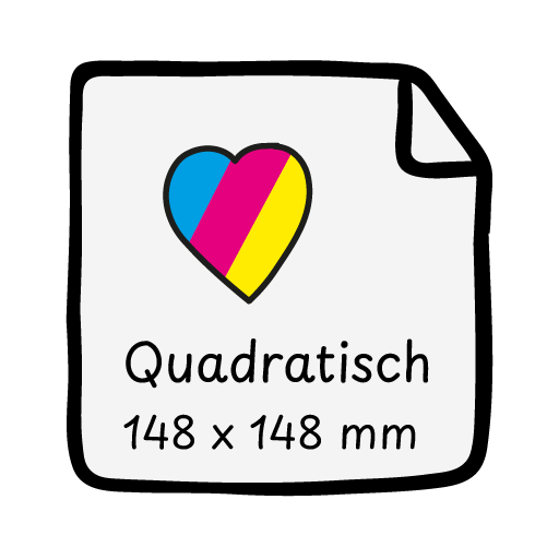 Flyer DIN-A5 Quadratisch